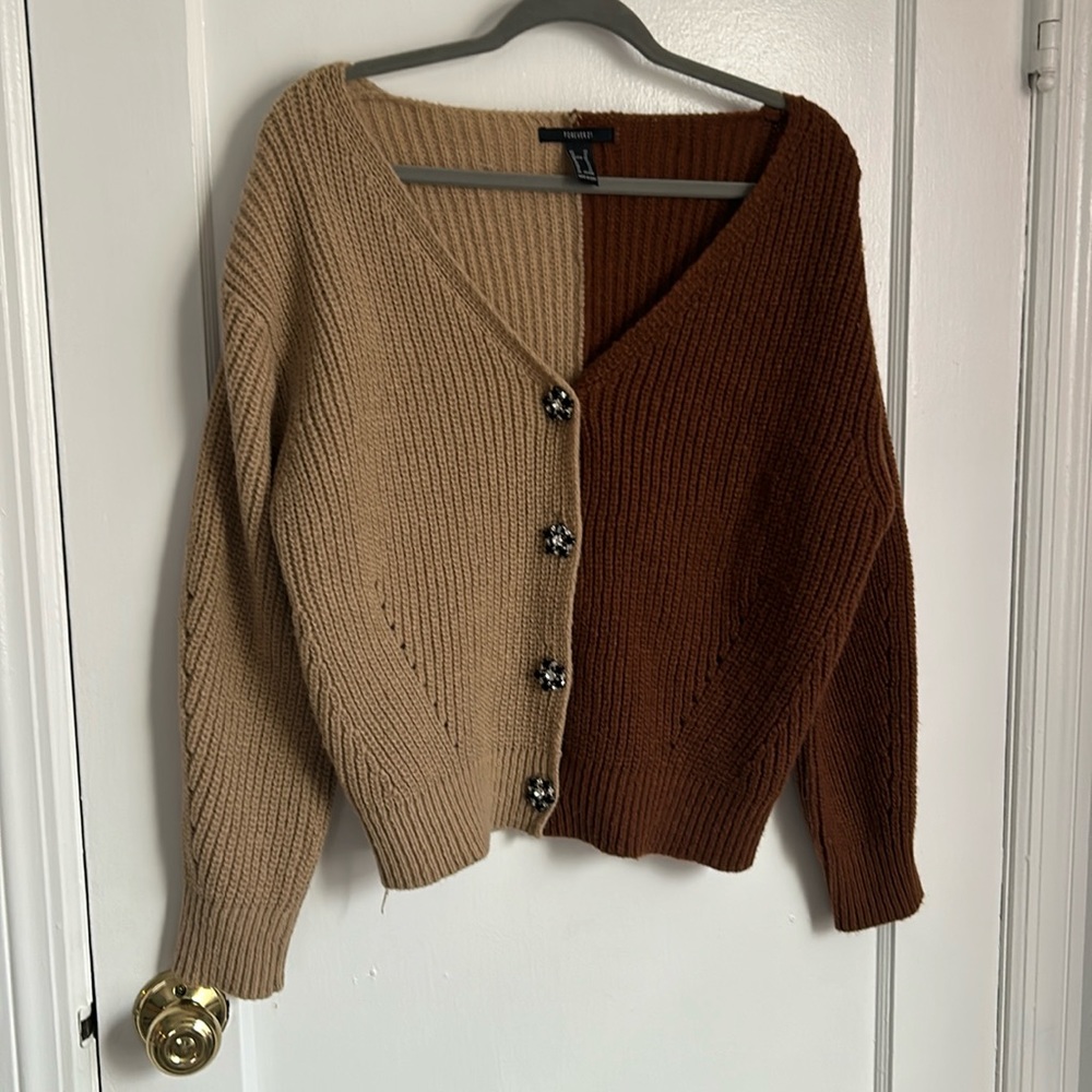 Rich brown cozy sweater